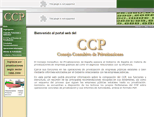 Tablet Screenshot of ccp.es